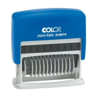 Colop Mini-Folio S120/13 Numeratörlü Kaşe