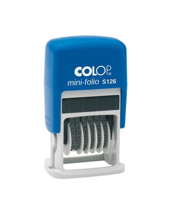 Colop Mini-Folio S126 Numeratörlü Kaşe