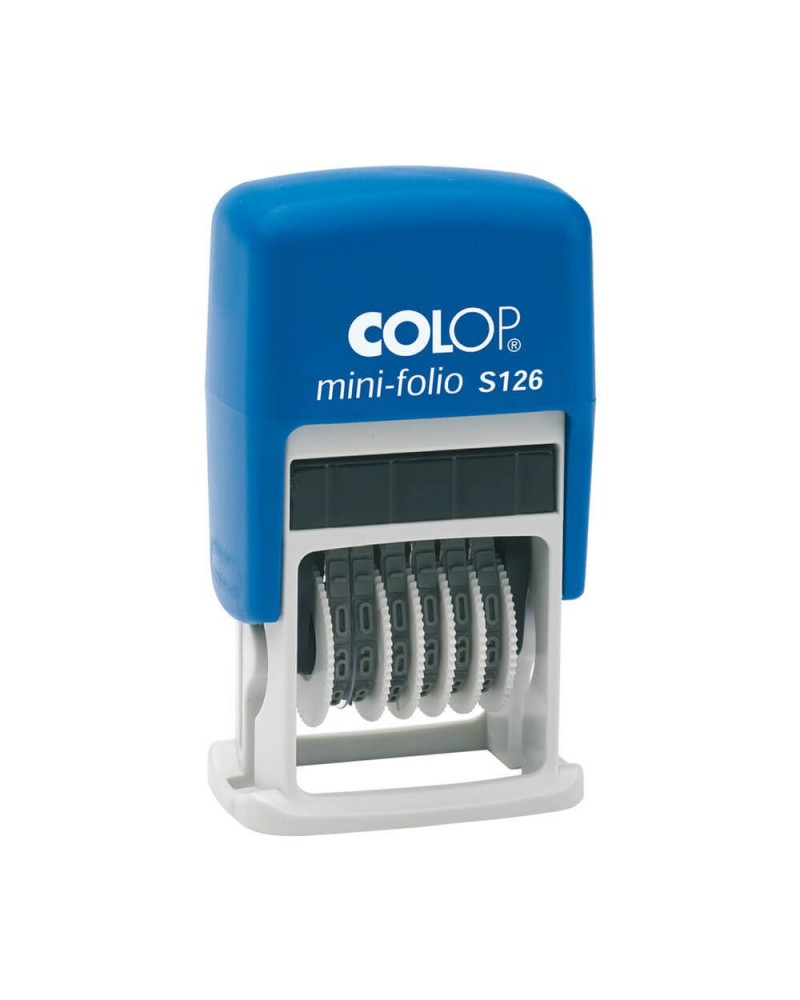 Colop Mini-Folio S126 Numeratörlü Kaşe Colop Mini-Folio S126 Numeratörlü Kaşe