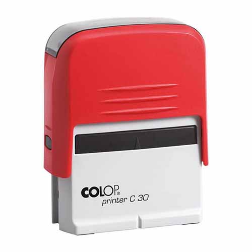 Colop C30 Kırmızı Ofis Tipi Otomatik Kaşe Colop C30 Kırmızı Ofis Tipi Otomatik Kaşe