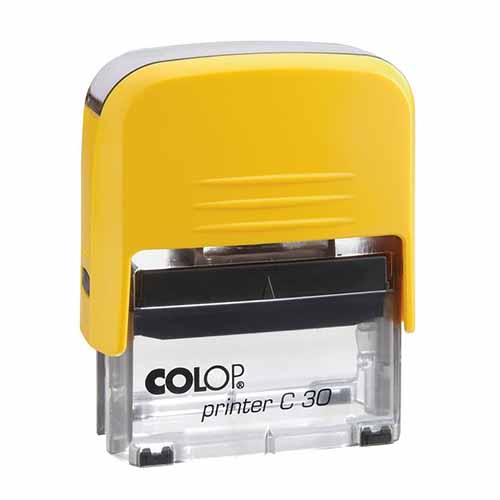 Colop C30 Sarı Ofis Tipi Otomatik Kaşe Colop C30 Sarı Ofis Tipi Otomatik Kaşe