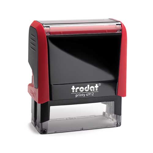 Trodat Printy 4912 Kendinden Mürekkepli Otomatik Kaşe - Kırmızı Trodat Printy 4912 Kendinden Mürekkepli Otomatik Kaşe - Kırmızı