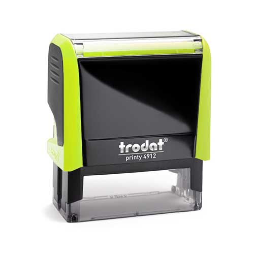 Trodat Printy 4912 Kendinden Mürekkepli Otomatik Kaşe - Sarı Trodat Printy 4912 Kendinden Mürekkepli Otomatik Kaşe - Sarı
