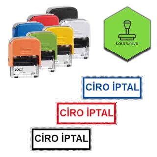 Hazır Kaşe, Ciro İptal Kaşesi