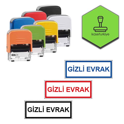 Hazır Kaşe, Gizli Evrak Kaşesi Hazır Kaşe, Gizli Evrak Kaşesi