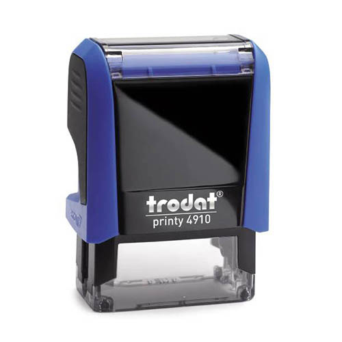 Trodat Printy 4910 Kendinden Mürekkepli Otomatik Kaşe - Lacivert Trodat Printy 4910 Kendinden Mürekkepli Otomatik Kaşe - Lacivert