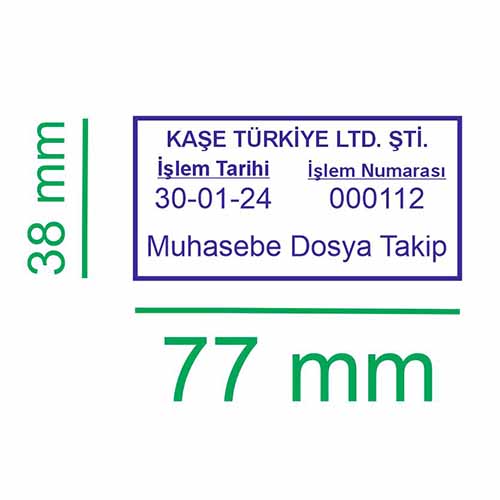 Sırdaş Mobistamps DN4315 Tarihli, Numaratörlü ve Tablalı Otomatik Kaşe Sırdaş Mobistamps DN4315 Tarihli, Numaratörlü ve Tablalı Otomatik Kaşe