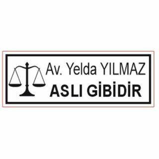 Çerçeveli Avukat Aslı Gibidir Kaşesi