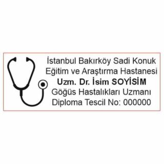 Steteskoplu Doktor Kaşesi