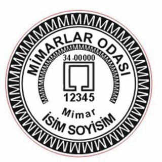 Yuvarlak Mimarlar Odası Kaşesi